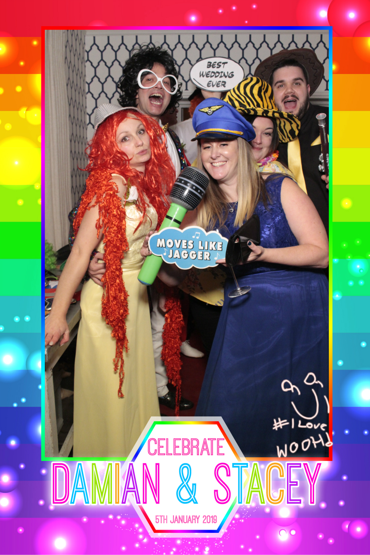 Damian and Stacey's Wedding | View more photos from the event at gallery.myphotoboothexperience.co.uk/u/MyPhotoBoothExperienceLtd/Damian-and-Staceys-Wedding